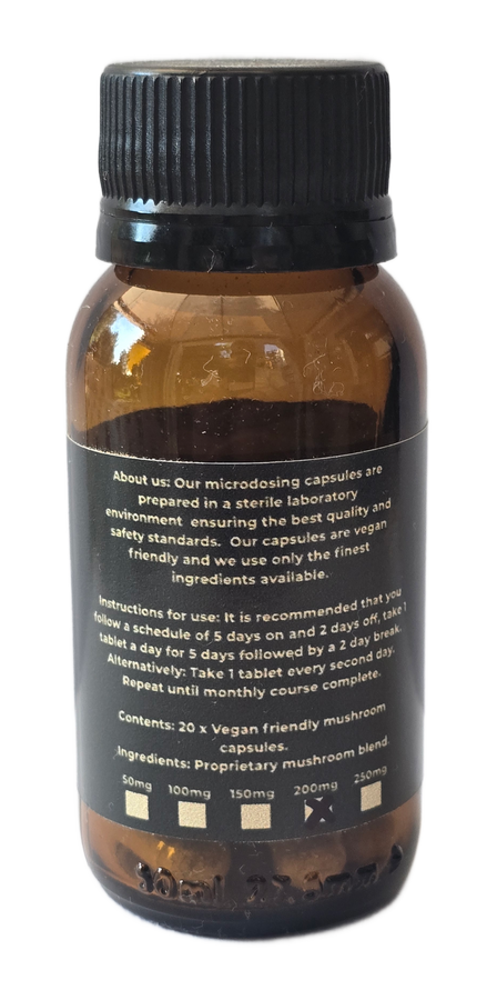 NEUROSHIFT MICRODOSING PROPRIETARY MUSHROOM BLEND (20 CAPSULES) view 5