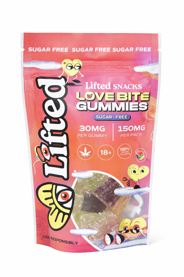 LOVE BITE GUMMIES (SUGAR-FREE | 150MG / 300MG | 30MG PER GUMMY) view 3