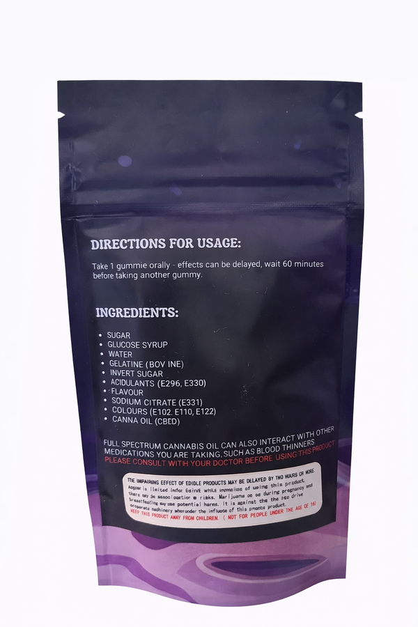 COSMIC CRAWLERS CBD GUMMIES – CHERRY view 3