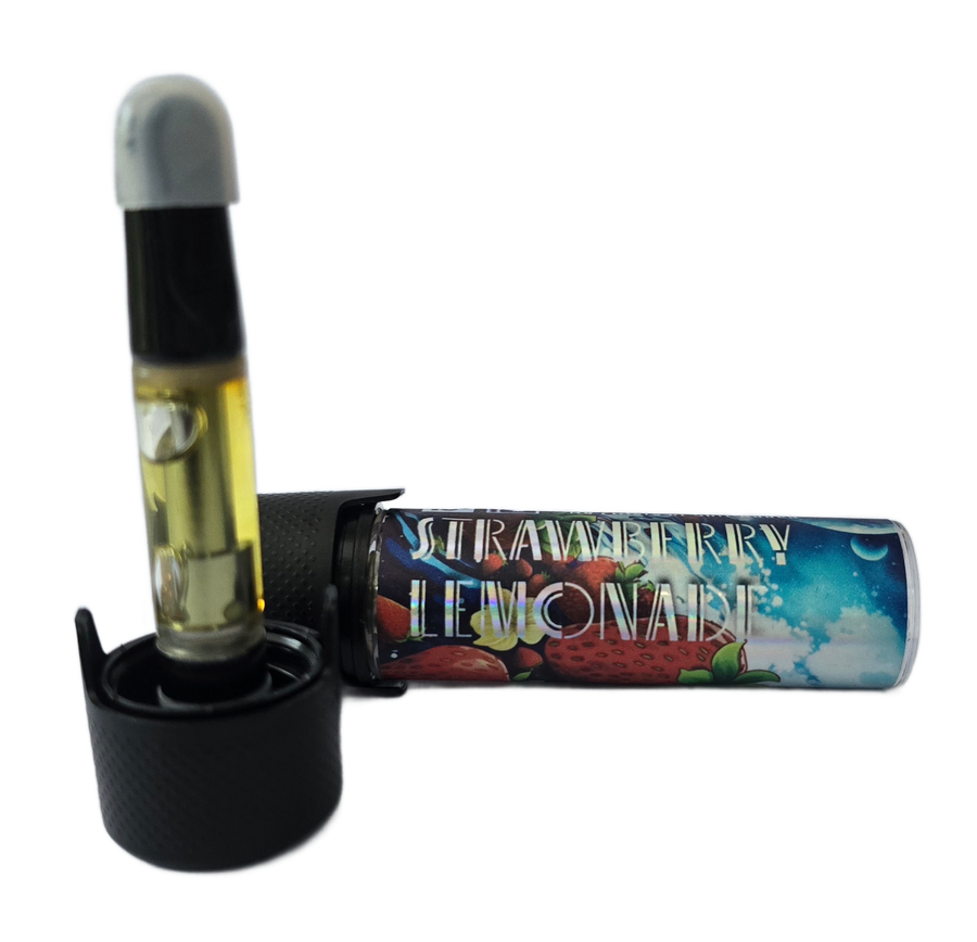 “STRAWBERRY LEMONADE” VAPE CARTRIDGE (SATIVA) — 1 ML view 2