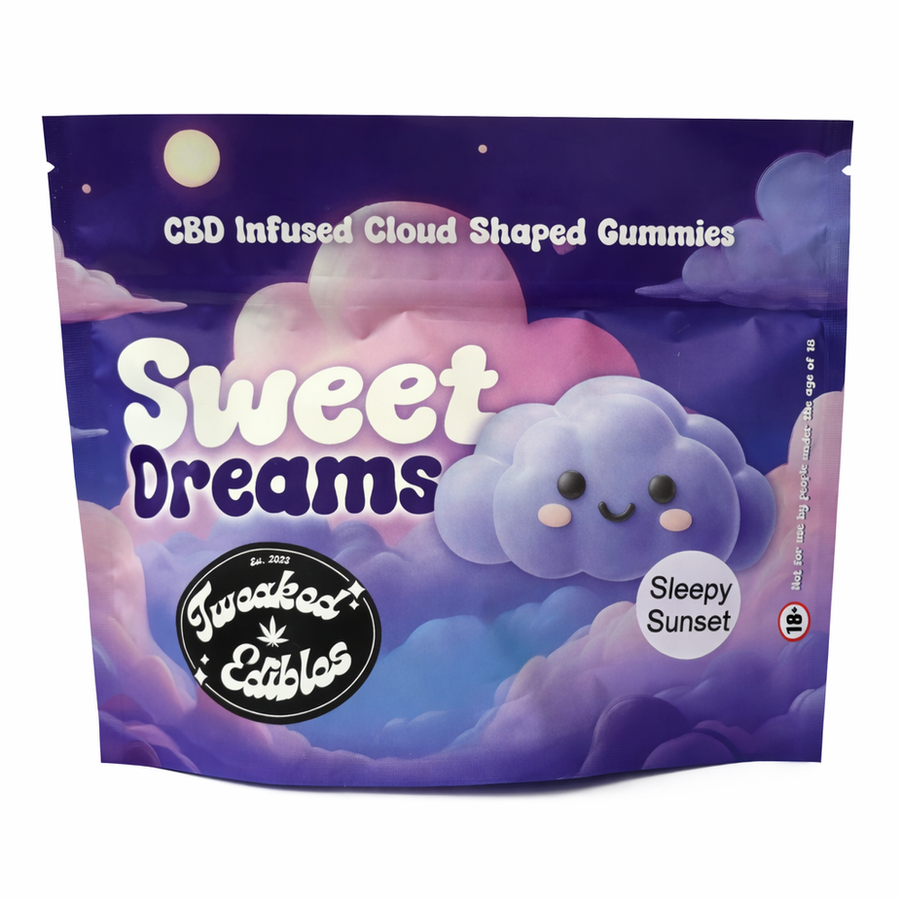 SWEET DREAMS CBD INFUSED CLOUD SHAPED GUMMIES – SLEEPY SUNSET
