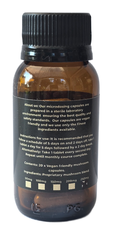 NEUROSHIFT MICRODOSING PROPRIETARY MUSHROOM BLEND (20 CAPSULES) view 6
