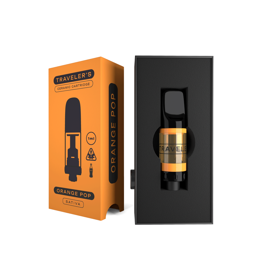 TRAVELER’S CERAMIC CARTRIDGE - ORANGE POP view 2