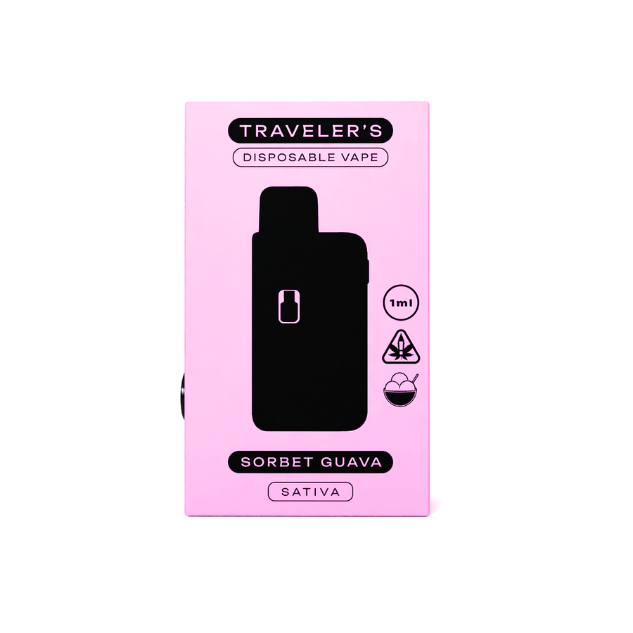 TRAVELER’S DISPOSABLE VAPE - SORBET GUAVA