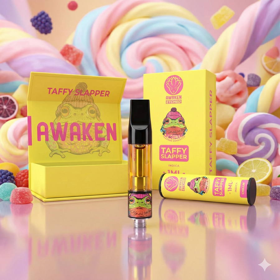 AWAKEN ETCHED VAPE REFILL - TAFFY SLAPPER  (1ML) view 5