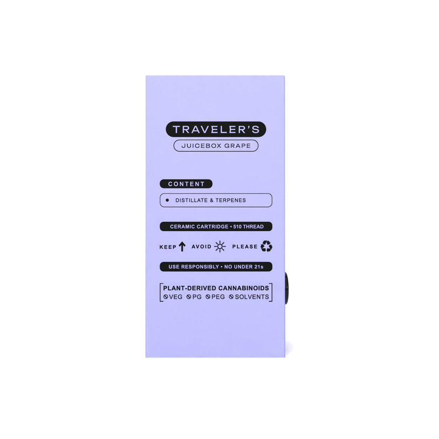 TRAVELER’S CERAMIC CARTRIDGE - JUICEBOX GRAPE view 8