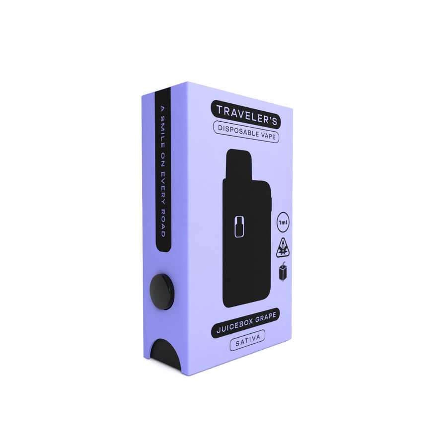 TRAVELER’S DISPOSABLE VAPE - JUICEBOX GRAPE view 7