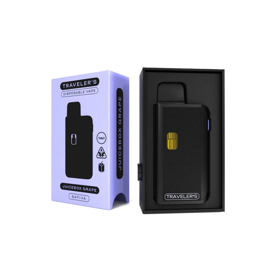 TRAVELER’S DISPOSABLE VAPE - JUICEBOX GRAPE view 3