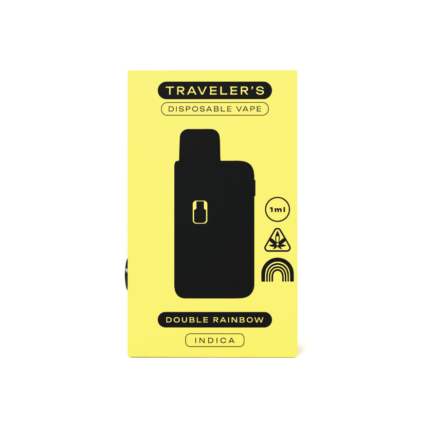 TRAVELER’S DISPOSABLE VAPE - DOUBLE RAINBOW