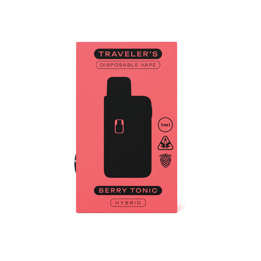 TRAVELER’S DISPOSABLE VAPE - BERRY TONIC