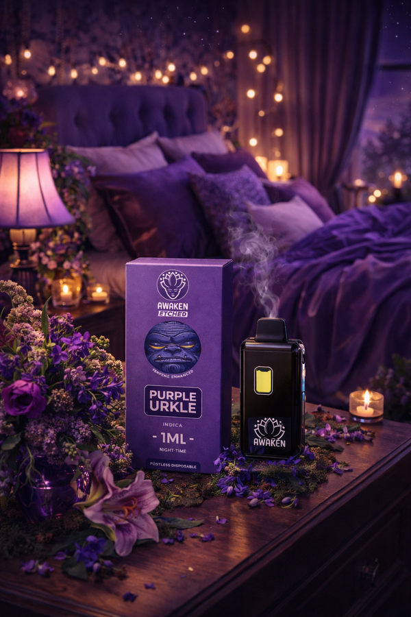 AWAKEN ETCHED DISPOSABLE VAPE - PURPLE URKLE (1ML)