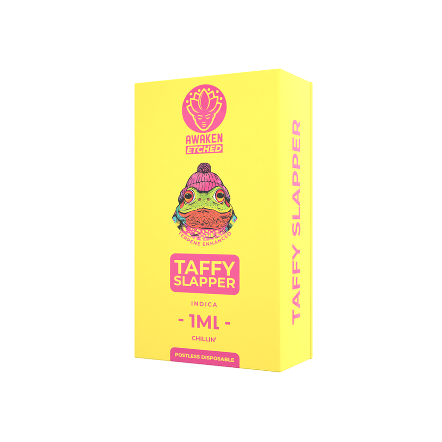 AWAKEN ETCHED DISPOSABLE VAPE - TAFFY SLAPPER (1ML) view 2