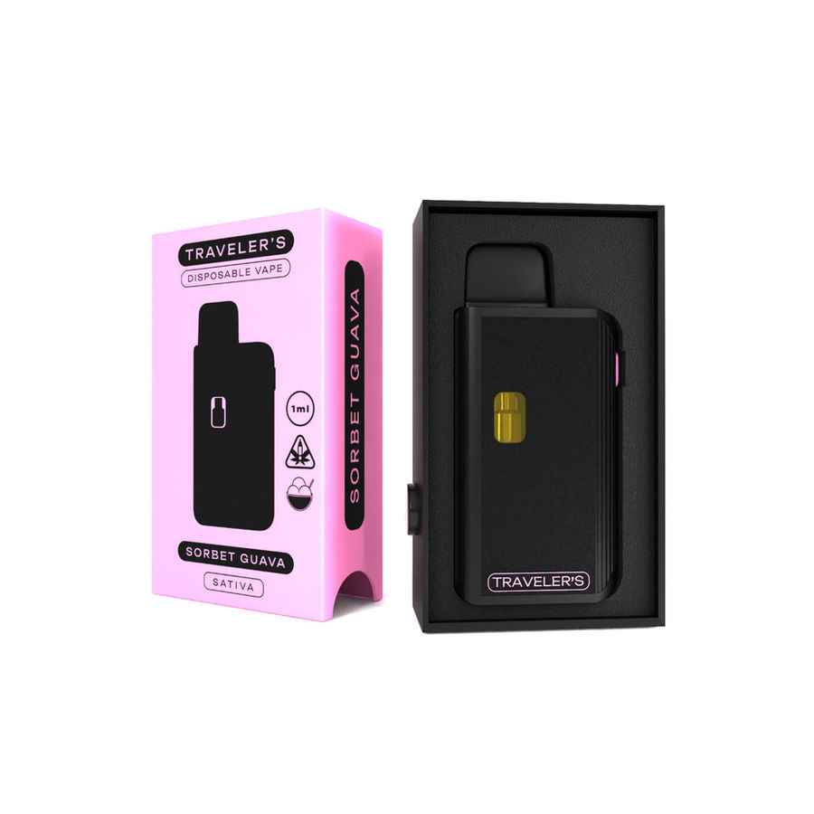 TRAVELER’S DISPOSABLE VAPE - SORBET GUAVA view 3