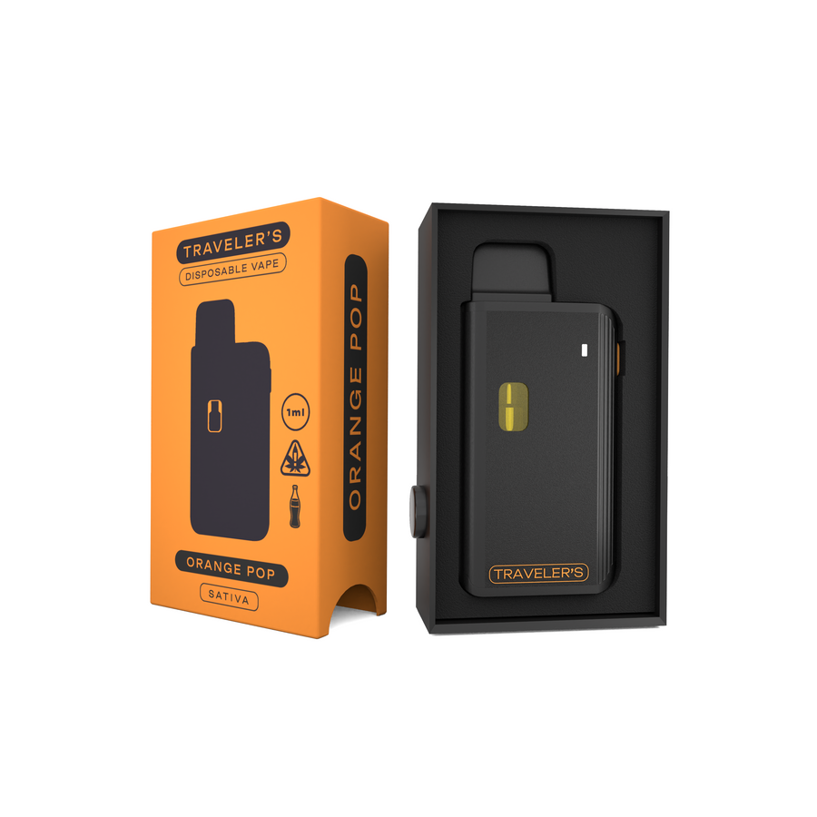 TRAVELER’S DISPOSABLE VAPE - ORANGE POP view 2