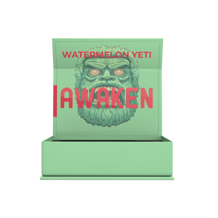 AWAKEN ETCHED DISPOSABLE VAPE -  WATERMELON YETI (1ML) view 4