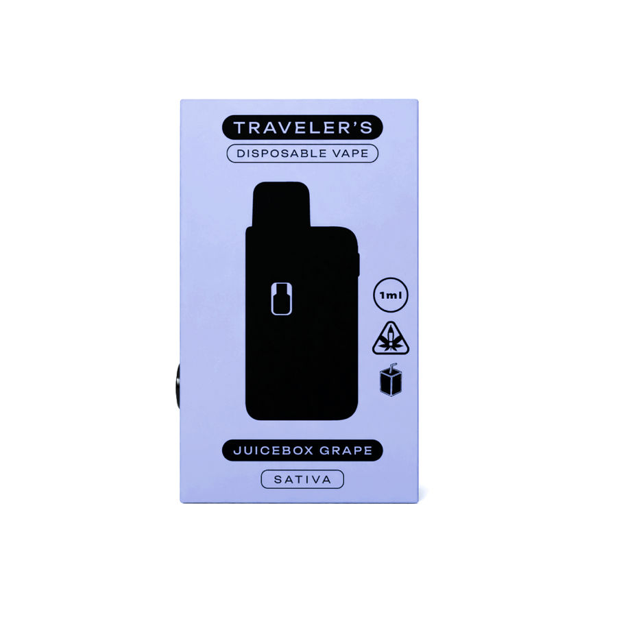 TRAVELER’S DISPOSABLE VAPE - JUICEBOX GRAPE