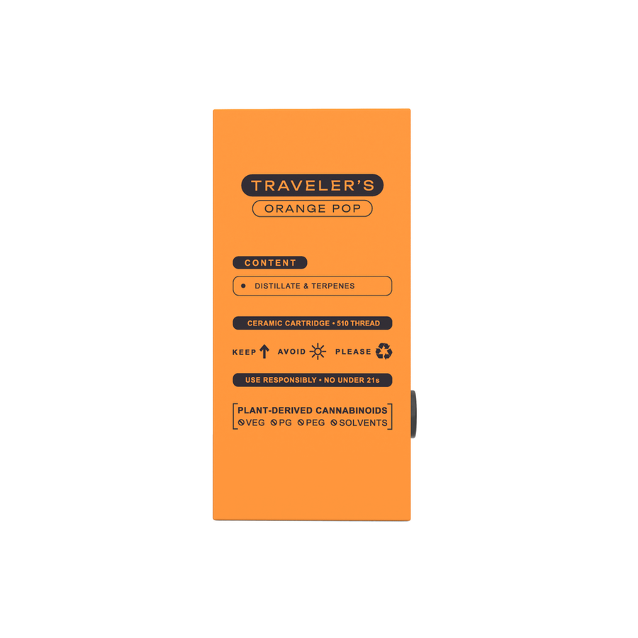 TRAVELER’S CERAMIC CARTRIDGE - ORANGE POP view 7