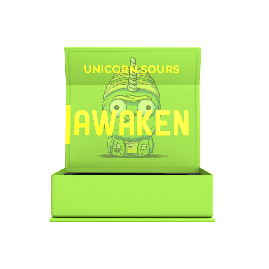 AWAKEN ETCHED DISPOSABLE VAPE- UNICORN SOURS (1ML) view 4