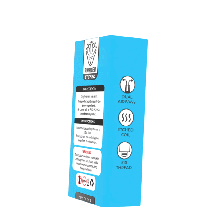 AWAKEN ETCHED LIVE RESIN CARTRIDGE - FRENCH DEXTER