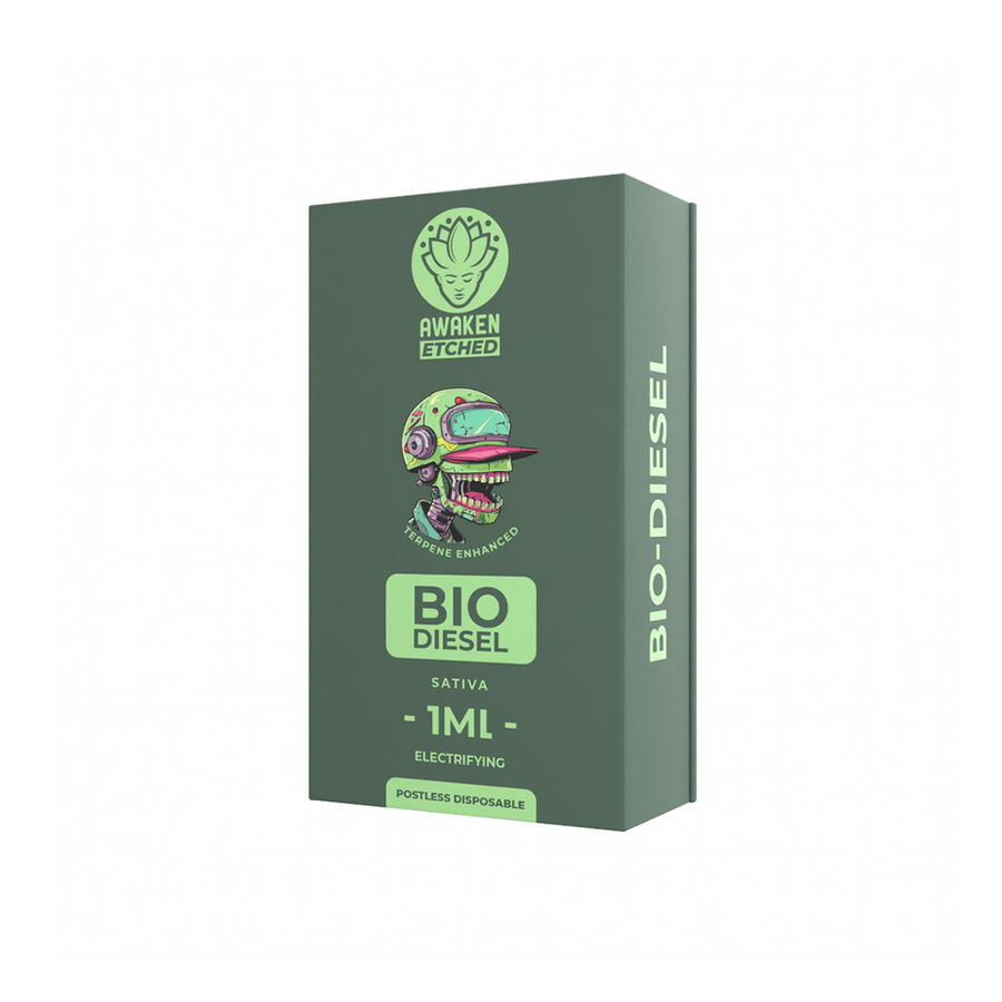 AWAKEN ETCHED – BIO DIESEL DISPOSABLE VAPE (1ML) view 2