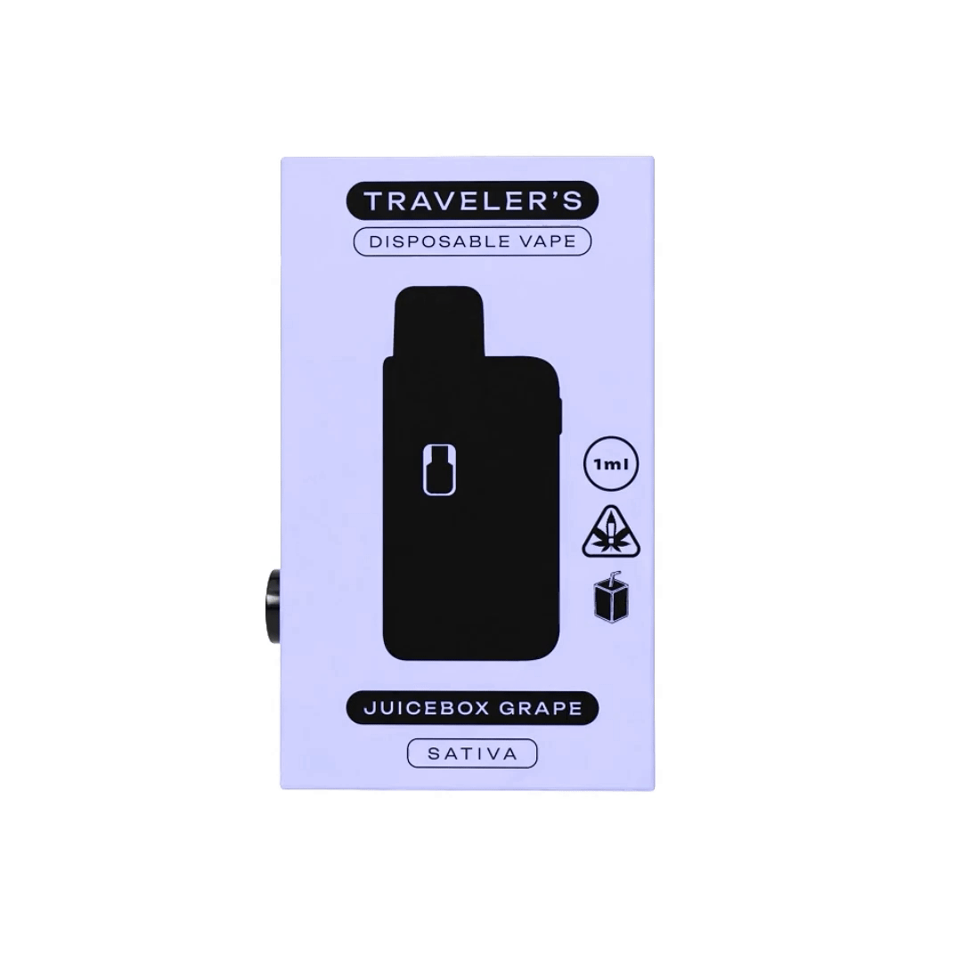 TRAVELER’S DISPOSABLE VAPE - JUICEBOX GRAPE view 2